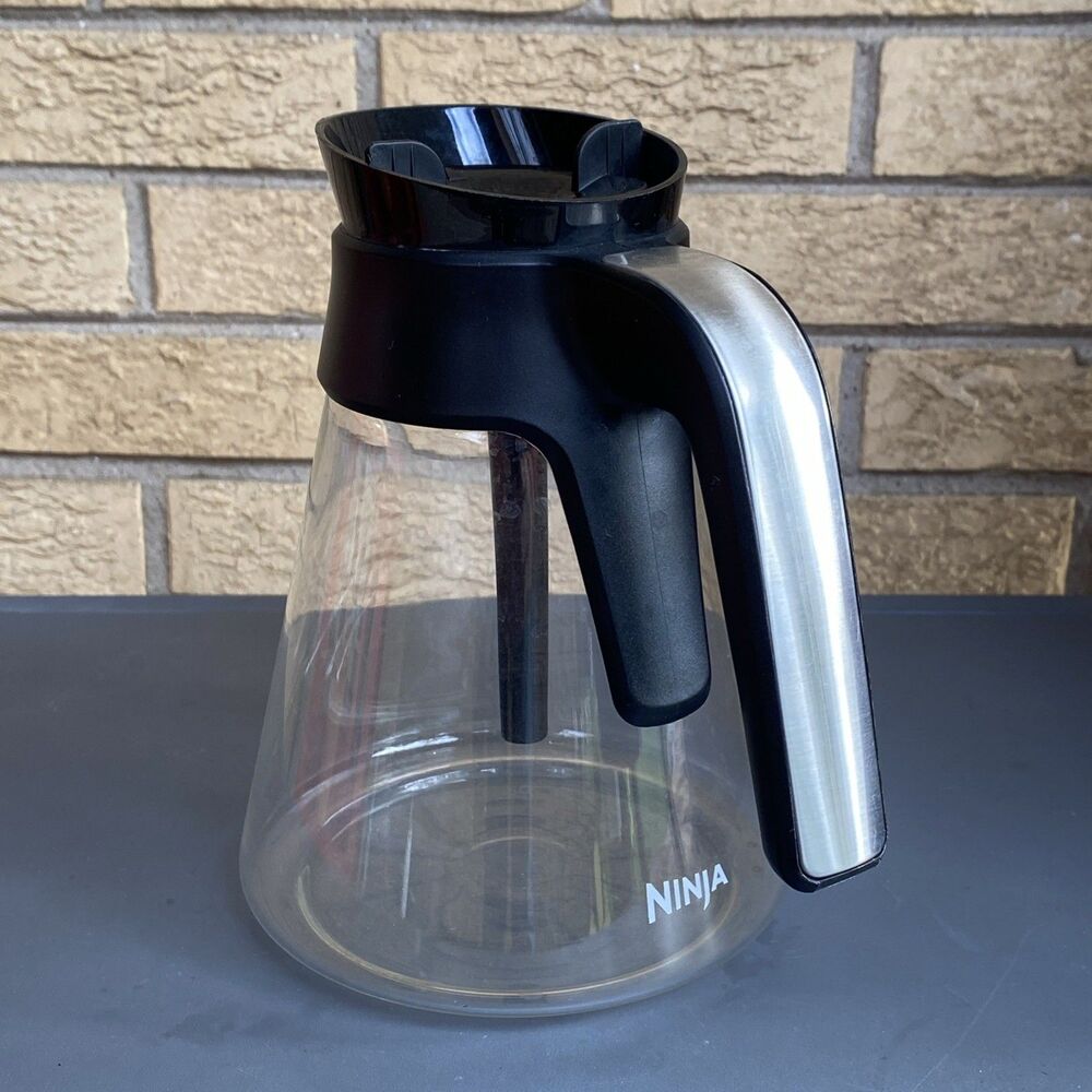 NINJA 10 Cup Coffee Maker Glass Carafe & Lid CF020 CF021 CF080 CF081 CF082 CF085